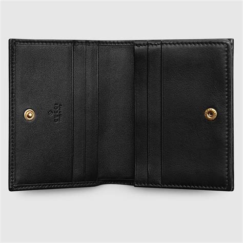 gucci gg marmont card case wallet|Gucci Marmont wallet small.